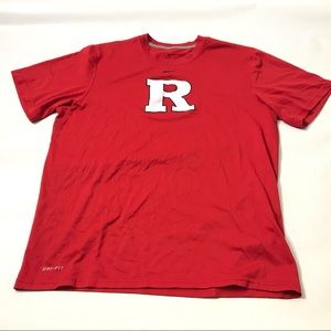 Nike Dri Fit Men’s Top Tee Jersey Shirt Size M Red